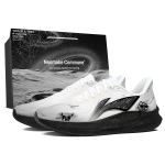 Li Ning Red Hare 9 Textile Cushioning Breathable Low top Marathon Training Race Running Shoes Men's Black ARPW003-8(Team1761-LD) 43 gray