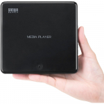 Sanwa Direct Mini DVD-m&auml;ngija, ainult CD/DVD taasesitus, piirkonnavaba, CPRM-iga &uuml;hilduv, HDMI/RCA v&auml;ljund, USB-toiteallikas, puldiga, 400-MEDI