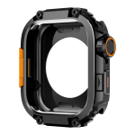 Sulamist korpus Apple Watch Series 11 46mm jaoks Luksuslik metallist kaitseraam iwatch 10 11 46MM jaoks Tarvikud Kaitsekate for Series 10 46mm black