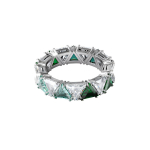 Swarovski Millenia Kokteilitihendus Kolmnurkne L&otilde;ige Kristall S&otilde;rmus Naiste s&otilde;rmused Roheline 5608529 58