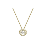 Swarovski Generation Spiraalikujuline Pirnikristalliga Kaelakee Naistele Kuldne 5636511 Without Gift Box