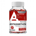 Astaksantiin 6 mg, mitte-GMO, gluteenivaba, parandab s&uuml;dame-veresoonkonna tervist, kiirendab ainevahetust, parandab vereringet ja suurendab energiat. 120