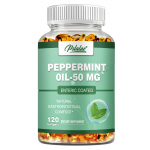 Pipar&otilde;li pehmekapslid 50mg - Looduslik seedetugi Leevendab gaase, puhitust ja &auml;rritatud soole s&uuml;ndroomi 120