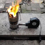 &Otilde;hupuhur 9000 RPM BBQ-soojendi puhuri ventilaator Kalani toiduvalmistamiseks kaasaskantava puhurmasina jaoks Reguleeritava kiirusega s&ouml;ega tulek&auml;ivitus US PLug