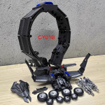 Transformeeritavad m&auml;nguasjad BAIWEI CY01 TW1122 TW1022 Autohaagised Taktikaline kastikinnitus Seljakott Tegevuskuju Deformatsioonirobot NO BOX