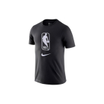 Nike NBA logo kiirkuiv hingav spordis&auml;rk, &uuml;mmarguse kaelusega, l&uuml;hikeste varrukatega unisex topid, must AT0516-010 XL black