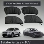 Auto p&auml;ikesevari kardinad Universaalsed k&uuml;ljeakna varjud maasturi kardinad kaitse s&auml;&auml;set&otilde;rje v&otilde;rk p&auml;ikesevari Auto tarvikud black