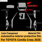 TOYOTA Corolla Cross 2026 Paneeli Armatuurlaua Navigatsiooni Autode Siseosa Kaitsekile TPU Kriimustuskindlad Lisatarvikud LHD
