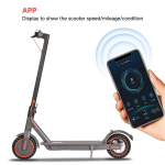 2026 Uus T&auml;iskasvanute Elektriroller N7PRO 350W Mootor 36V 10,4Ah Aku Kandev APP Kerge Kaugjuhtimispult 30km Funktsioon Elektriroller 350W 36V 10.4AH must