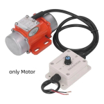 DC 12V 24V Elektriline Mootor Betoonivibraator K&otilde;rgsageduslik Vibraator Ekstsentriline Mootor Tugeva V&otilde;imsusega Harjadeta Mootor only Motor