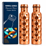 Nirmal Ganga Silver Touch Luksuslik Vaskpudel 1L (Pakis 2) | Esmaklassiline vaskveepudel | Elegantne ja lekkekindel brown