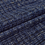 Tweed-kangas Nahas&otilde;bralik Meeterkaupa R&otilde;ivastele Kleidid Mantlid DIY K&auml;sit&ouml;&ouml; Padi Kimbud Pakendid Lilleline Kunstkangas 100x150cm blue