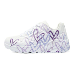 Skechers Uno Mugavad Vastupidavad Madalad Vabaaja Jalan&otilde;ud Laste tossud Valge Lilla 314064L-WLPR 30 white