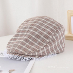 Mitmek&uuml;lgne ruuduline edasivaatav m&uuml;ts naistele magus s&otilde;branna pits Korea versioon m&uuml;ts n&auml;gu r&otilde;hutav v&auml;ike p&auml;ikesevari lips vabaaja baret M 56-58cm khaki