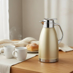 Roostevabast terasest termokann kann kahekordse seinaga veeautomaat pott pikaajaline isolatsioon isoleeritud Gold 2.2L gray