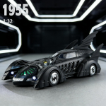 1:32 Batmobile Filmist Batman igavesti 1995 Sulamist M&otilde;&otilde;tkavaga Auto Mudel Valatud Metallist Miniatuurauto HeliValgusti Kogu M&auml;nguauto Kingitused