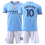 2022-2023 Man City kodus&auml;rk nr 10 Grealish 26 white