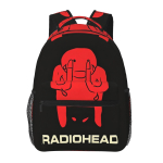 Radiohead Amnesiac Seljakott &Otilde;pilased Poisid T&uuml;drukud Raamatukott Lapsed Koolikott S&uuml;learvuti &Otilde;lakotid Meestele Naistele One Size red