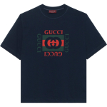 GUCCI T-s&auml;rk Eriti suur Meeste Merev&auml;esinine 784361-XJGKA-4735 L tumesinine v&auml;rv