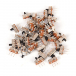 40tk 3 kontaktiga Ss12d00g3 2 asendiga Spdt 1p2t PCb paneel mini vertikaalne liugl&uuml;liti h&otilde;be