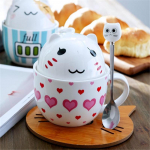 Creative Cartoon Cat keraamiline kruus A