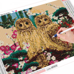 HC 5D Full Square Drill 5D isetehtud teemantkulli tikand T&auml;isteemantmaaling ristpistes 20*30 cm