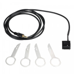 AUX-IN helikaabli adapter Aux autostereo sobib Ford Fiesta Ford Focus 6000 CD jaoks must
