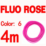 Bimoo 4m/pakk 2mm &otilde;hukese kilega elastne toru Scud Nymph Skin p&uuml;&uuml;givahendile varrukas karpkalap&uuml;&uuml;gi krevettide Sabiki k&auml;rbse sidumismaterjal 2mm*4m 1Pack valge