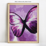 Ristpistes Teemanttikandid Liblikas 5D Teemantmaal Looma Mosaiik Rhinestone 20X30CM