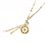 Les Tr&eacute;sors De Lily [E5769] &ndash; disainerkaelakee  Memories of the Past  Merevaigust h&otilde;bedane pruun