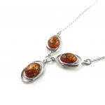 Les Tr&eacute;sors De Lily [N2267] - h&otilde;bedane kaelakee  Inspiration  Amber (roodiumiga kaetud) - 17x11 mm h&otilde;be