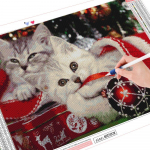 T&auml;isruudukujuline teemantmaaling kassi ristpistes m&uuml;&uuml;k 5D DIY teemanttikandid multifilmi kunst kivist j&otilde;ulukaunistus Full Round (20X30CM)