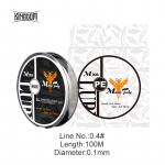 Kingdom Micro Fly &otilde;ngen&ouml;&ouml;rid 100 m 150 m 8 haruga p&otilde;imitud PE Jaapani monofilament &otilde;ngen&ouml;&ouml;ri komplekt Juhtn&ouml;&ouml;r karpkalap&uuml;&uuml;gi traadi jaoks 0.4#White