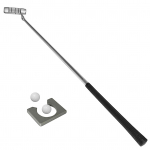 Golfi putterikomplekt koos Golf Putteriga 2 golfipalliga golfim&auml;ngu tass sisetingimustes kasutatavaks golfim&auml;nguks B
