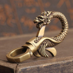 Pea-v&otilde;tmehoidja Antiikk&auml;sit&ouml;&ouml; 1 * Vintage Dragon Brass Metallauto v&otilde;ti + hoidik