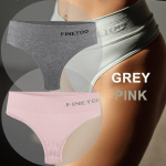FINETOO 2TK/komplekt naiste pesu M-2XL Bodyshaper Gstring alusp&uuml;ksid k&otilde;rge v&ouml;&ouml;kohaga &otilde;mblusteta k&otilde;hukontrolliga aluspesu naiste stringid M-L