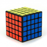 Meilong 5X5 kleebisteta kiirkuubik Moyu Mofang Jiaoshi 5X5X5 maagiline kuubik must
