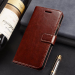 Nahast rahakoti telefoni&uuml;mbris Samsung Galaxy S22 Ultra S21 FE Plus A33 A53 A73 A23 A03 A13 A22 A22S A52S 5G 4G p&otilde;rutuskindel klapp-aluse kronsteini kate Samsung Galaxy A13 4G pruun