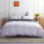 Voodipesukomplekt &Uuml;hev&auml;rviline kahekordne tekikate Padjap&uuml;&uuml;r Kolmeosaline puuvillane &uuml;heinimesevoodi tekikate/tekikottide komplekt 240x220cm(3pcs)