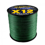 GHOTDA UUS X12 300M tugev p&otilde;imitud &otilde;ngen&ouml;&ouml;r, 12 haru PE n&ouml;&ouml;r, p&otilde;imitud mitmekiuline merevee &otilde;ngen&ouml;&ouml;r 25 30 39 50 65 77 92 120 135 LB 77lb roheline
