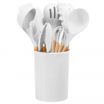 Silikoonist k&ouml;&ouml;gin&otilde;ud Mittenakkuvad k&ouml;&ouml;gin&otilde;ud Toiduvalmistamist&ouml;&ouml;riist Spaatliga kulp Munapeksjad Labidas Lusikas Supp K&ouml;&ouml;gin&otilde;ud K&ouml;&ouml;gin&otilde;ude komplekt valge