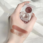 Kahev&auml;rviline Beauty Pumpkin Potato Mud lauv&auml;rv Veekindel Pearl Hele puuder Sequins Earth Color