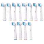 12 tk elektrilise hambaharja pea, mis &uuml;hildub Oral B elektrilise hambaharja vahetusharjaga 12pcs