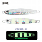 Kingdom Sea Fishing Slow Jig Metallist jigging lusikas 30g 40g Kunsts&ouml;&ouml;da Paadiga Paadip&uuml;&uuml;gi Jigilandid Super Hard Fish P&uuml;&uuml;gilandid 30g