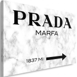 L&otilde;uendiprint Prada Marfa Gossip Girl Marble 60x40 hall v&auml;rv