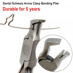 Hambaravi Ortodontiline Schwarz Arrow Clasp painutustang V-Nothc painutamiseks painutustang V-peatusega painutustang roostevaba teras 1 piece Arrow bend plier
