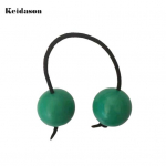 Tugev laialdaselt kasutatav Kerge r&uuml;tmisaiker Aafrika loksutaja Rattle r&uuml;tmiline pall koduseks kasutamiseks roheline