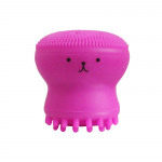 1tk Octopus Silikoonist n&auml;opuhastushari N&auml;opesuhari Puhastus Sonic Vibration Cleanser S&uuml;vapooride Naha Massager T&ouml;&ouml;riistad roosa