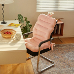 Padi, toolipadi, kristallsametist toolipadi, talvine &uuml;li&otilde;pilaste &uuml;hiselamu klassiruum, restoran, kontoriiste, integreeritud padi 45*85cm