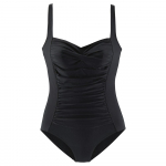 One Piece Plus Size ujumistrikoo naiste punane salendav ujumisriided Seksikas klassikaline ujumiskost&uuml;&uuml;m Momokini suvine ranna ujumistrikoo XXL must